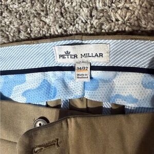 Peter Millar Tan Trousers